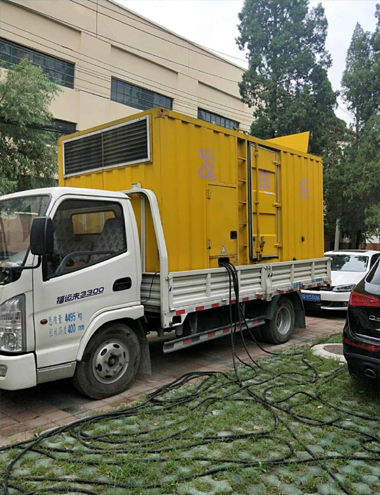 新安发电车出租-柴油发电机组排烟系统设计要求及其考虑因素